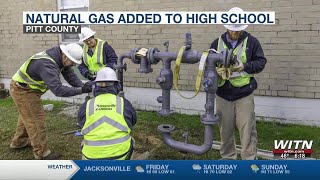 GUC expands natural gas service to AydenGrifton High School [upl. by Sawyer]