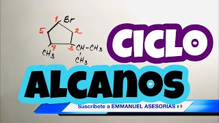 Nomenclatura de Cicloalcanos  Hidrocarburos  Química Orgánica ⚗🧪 IUPAC [upl. by Einahpts]