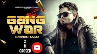 GANGWAR  Narinder Kailey Ft Banka  Randy J  Official Music Video  👍 VS Records [upl. by Rebor]