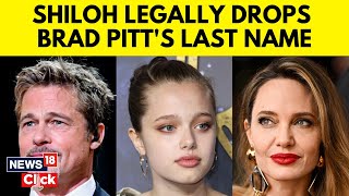 Angelina Jolie And Brad Pitts Daughter Shiloh Files To Drops Pitt From Last Name  G18V [upl. by Ennaira]