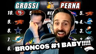 Grossi amp Perna Compare their Week 9 Power Rankings Absurdity [upl. by Yorick229]