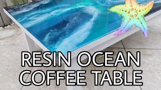 14 The Ultimate Epoxy Resin Ocean Coffee Table [upl. by Manara]