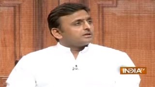 Akhilesh Yadav in Aap ki Adalat Part 1  India TV [upl. by Nalaf]