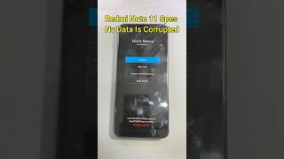 Redmi Note 11 Spes Nv Data Is Corrupted [upl. by Raknahs444]