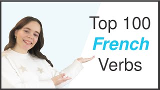 TOP 100 FRENCH VERBS PRONOUNCED [upl. by Ocsirf306]