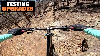 Test Riding My Newly Upgraded Roscoe  Rogers Lake  SGT Swoop  Mountain Biking Flagstaff Arizona [upl. by Efron203]