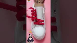 How to tie shoelaces Shoe lacing styles shorts shoeslacestyles [upl. by Radcliffe]