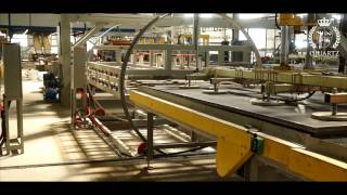 QJ Quartz Stone Production Process [upl. by Artemed]