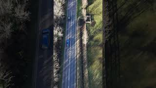 Possibly the Longest amp Straightest road in the New Forest stunningdrone road trip drone travel [upl. by Ethe]