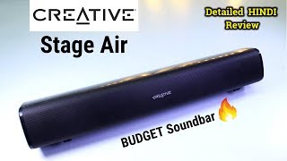 Creative Stage Air INDIA  Best BUDGET Soundbar [upl. by Adnilahs]