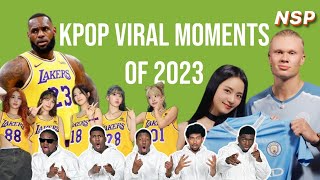 Kpop Viral Moments 2023  Reaction [upl. by Alak]