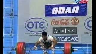 1999 World Weightlifting 77 kg Highlights [upl. by Elianore]