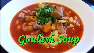 Goulash Recipe  Gulyás Recept  Gulasch Rezept Resep Gulas [upl. by Yendic]