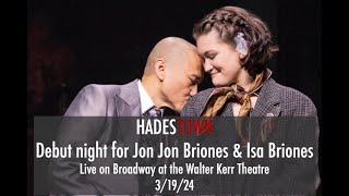 Isa Briones amp Jon Jon Briones – quotWait for Me Reprisequot – Hadestown Debut [upl. by Karita555]