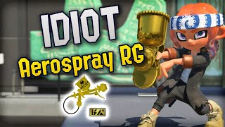 Idiot Plays Aerospray RG  Splatoon 3 [upl. by Treiber]