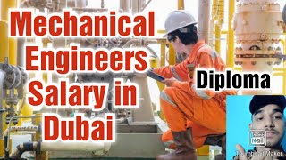 Diploma Mechanical Engineering Job in Dubai Salary RequirementsAll Details [upl. by Eirruc]