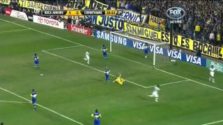 Boca Juniors 1 x 1 Corinthians 270612  Gol Do Romarinho  Final Libertadores 2012 [upl. by Aihselef]