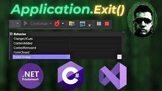 Fix Background Processes in C WinForms An EasytoFollow Guide  FormClosing Event [upl. by Ardnaz153]