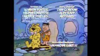 Flintstones 1960 Closing wABC Credits [upl. by Tenej]