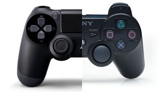 Comparing Dualshock 3 to Dualshock 4 [upl. by Milt]