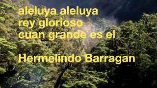 Aleluya Aleluyarey gloriosocuan grande es Dios [upl. by Sieber]