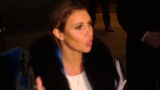 Donald Trumps Lawyer Alina Habba defiant outside New York court [upl. by Jarrod]