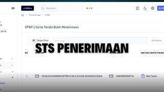 TATA CARA MEMBUAT SURAT TANDA SETORAN STS DI SIPD RI  DAN PENGAJUAN REKENING BENDAHARA PENERIMAAN [upl. by Loesceke]