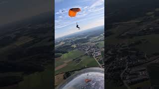 Canopy flying above the beautiful countryside of Norway at Tønsberg [upl. by Pelagia]