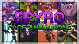 Spyro 3 Reignited Trilogy  Many Face Animations and Expressions Including Death Scene [upl. by Letsyrhc]