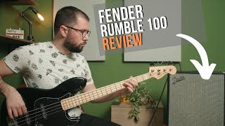 Fender Rumble 100 Bass Combo Amp Review and Demo [upl. by Eiboj]