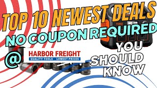 Top 10 Deals and Price Drops at Harbor Freight [upl. by Asalocin643]