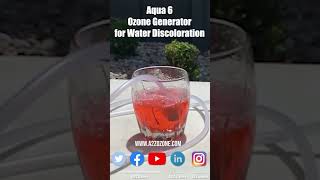 Aqua 6 Ozone Generator for Water Discoloration [upl. by Ahsenyl393]