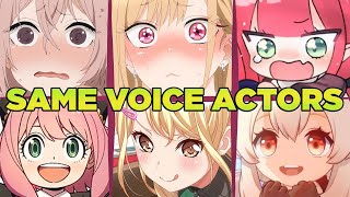 Sono Bisque Doll wa Koi wo Suru All Characters Japanese Voice Actors Seiyuu Same Anime Characters [upl. by Warwick699]