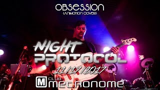 Obsession Cover of Animotion Live at Club Metronome 11172017 [upl. by Sedinoel]