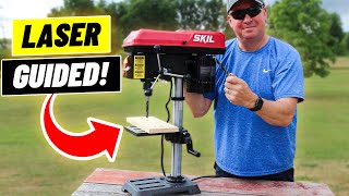 Unlock Woodworking Success Come see the SKIL 10quot Drill Press [upl. by Oicanata]