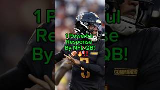 1 Powerful Response By NFL QB🏈🔥‼️ Jesus Christ NFL Example viralvideo [upl. by Daniella]