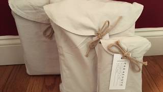 Parachute Percale Sheet Set Review [upl. by Stockton833]