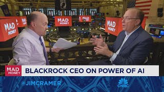 Blackrock CEO Larry Fink on the power of AI [upl. by Anigal424]