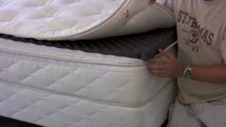 Softside Waterbed Mattress  Legacy Bristol [upl. by Aneerol462]