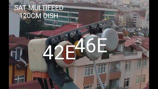 Azerspace 1 46°E zapping 12122024 from Turkey [upl. by Hauser]