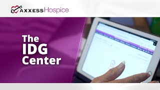 Axxess Hospice  IDG Feature Demo [upl. by Ahsrats]