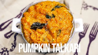 Pumpkin TalkariTakari Recipe A simple yet delicious vegetable curry [upl. by Mars]