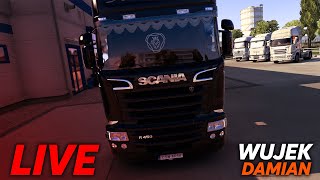 Wujek Damian Na Twitch i Na Youtube Pogrywanie w Ets 2 i Ats [upl. by Yrannav]