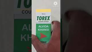 Torex cough syrup use in Hindi  Torex syrup use dose side efect [upl. by Travers]