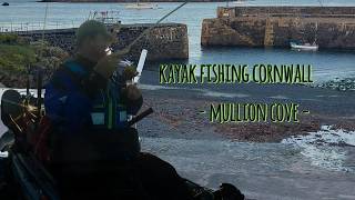 Kayak Fishing at Mullion Cove in Cornwall [upl. by Emmi]