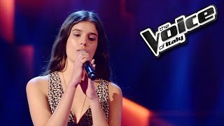 Giuliana Ferraz  People Help The People  The Voice of Italy 2016 Blind Audition [upl. by Dlanod]