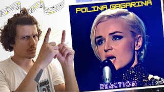 Polina Gagarina Как же она прекрасна Live Reaction  Stage art is AND its sparkle voice [upl. by Erbes]