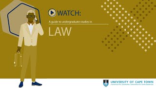 A guide to undergraduate studies in Law at UCT [upl. by Aguie]