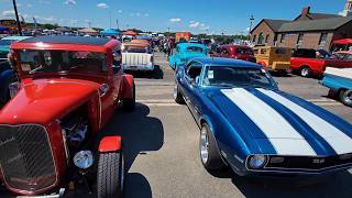 Syracuse NY big classic car show Nationals classic cars owner interviews old car culture to love [upl. by Menon666]