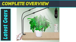 LED Grow Lights for Indoor Plants with Remote Control and LCD Display Timer [upl. by Ailssa765]